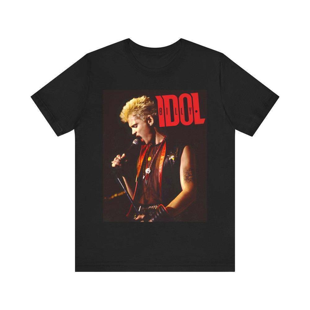 Billy Idol Classic Rock Star Unisex Music Fan T-Shirt